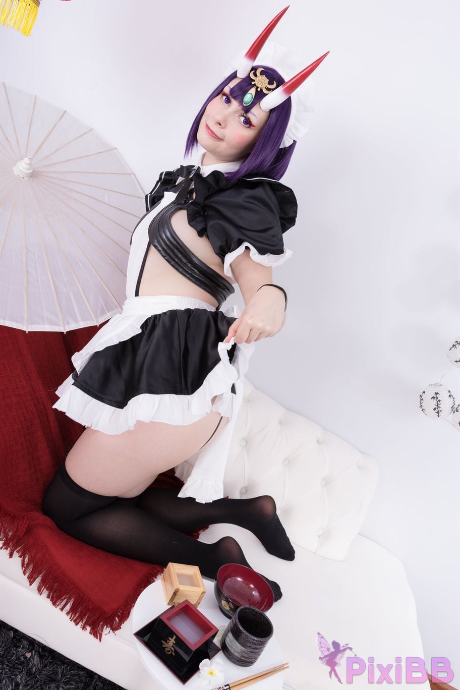 Miih Cosplay Shuten Douji Maid PixiBB.COM 7
