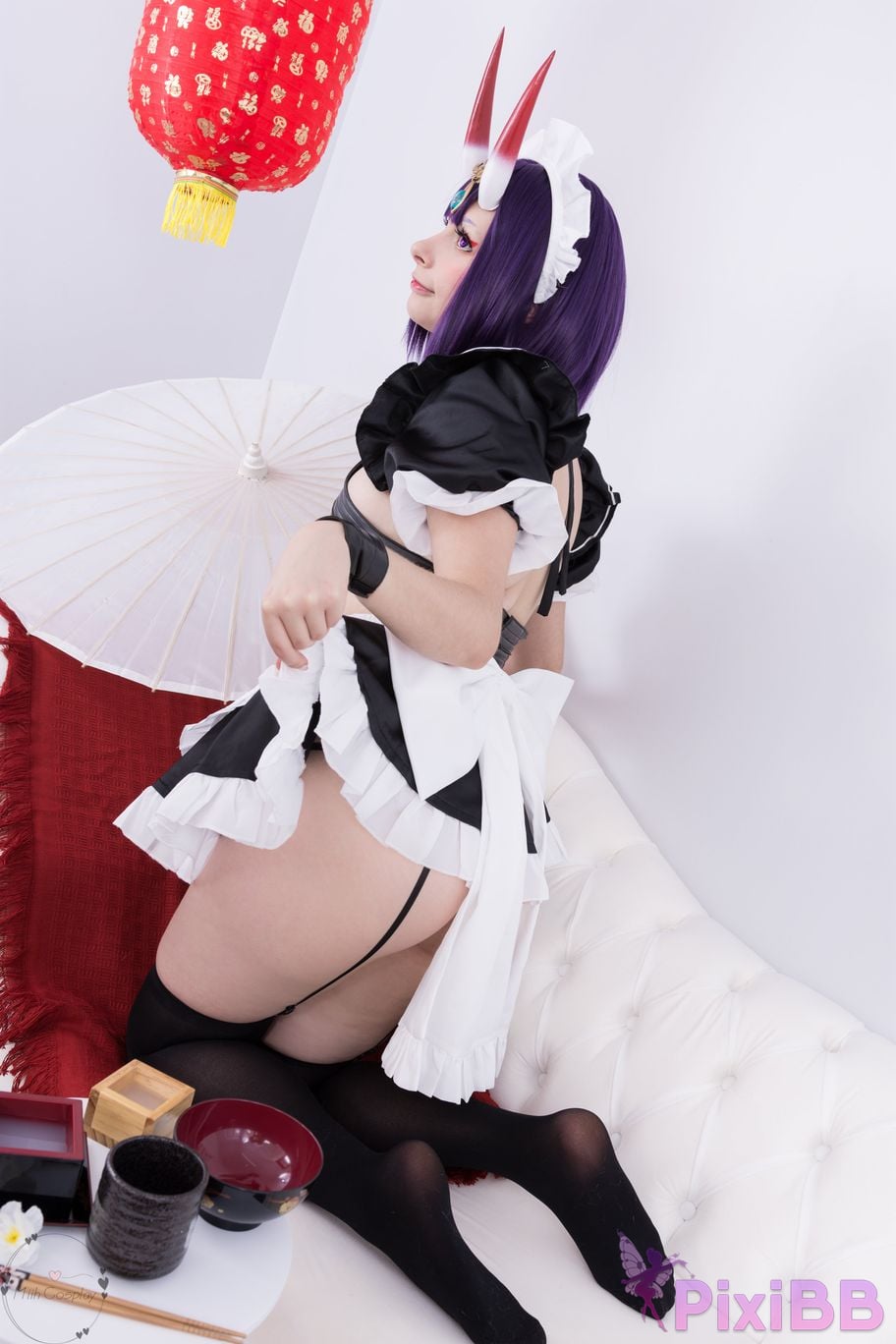 Miih Cosplay Shuten Douji Maid PixiBB.COM 8