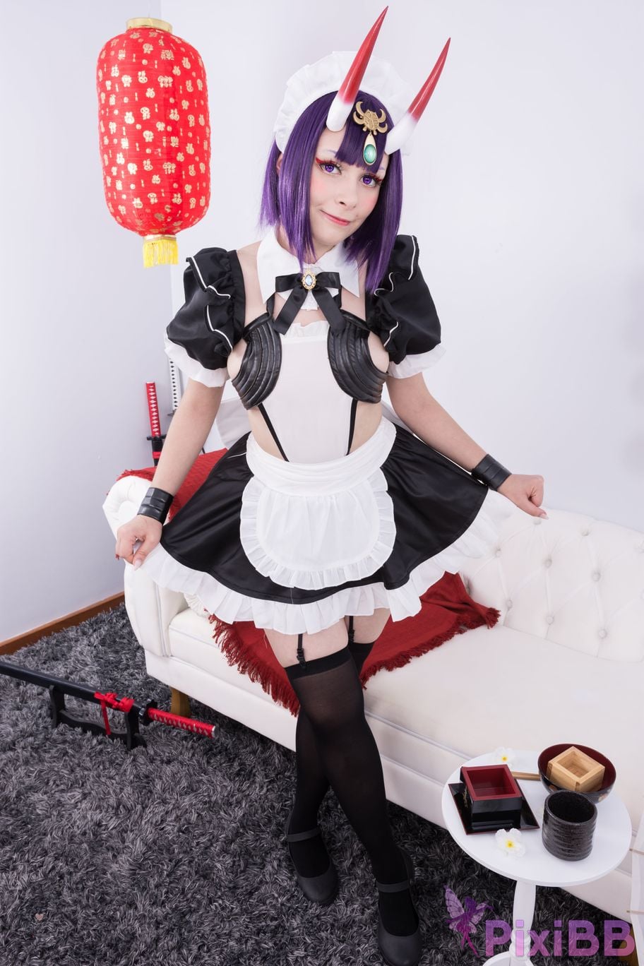 Miih Cosplay Shuten Douji Maid PixiBB.COM