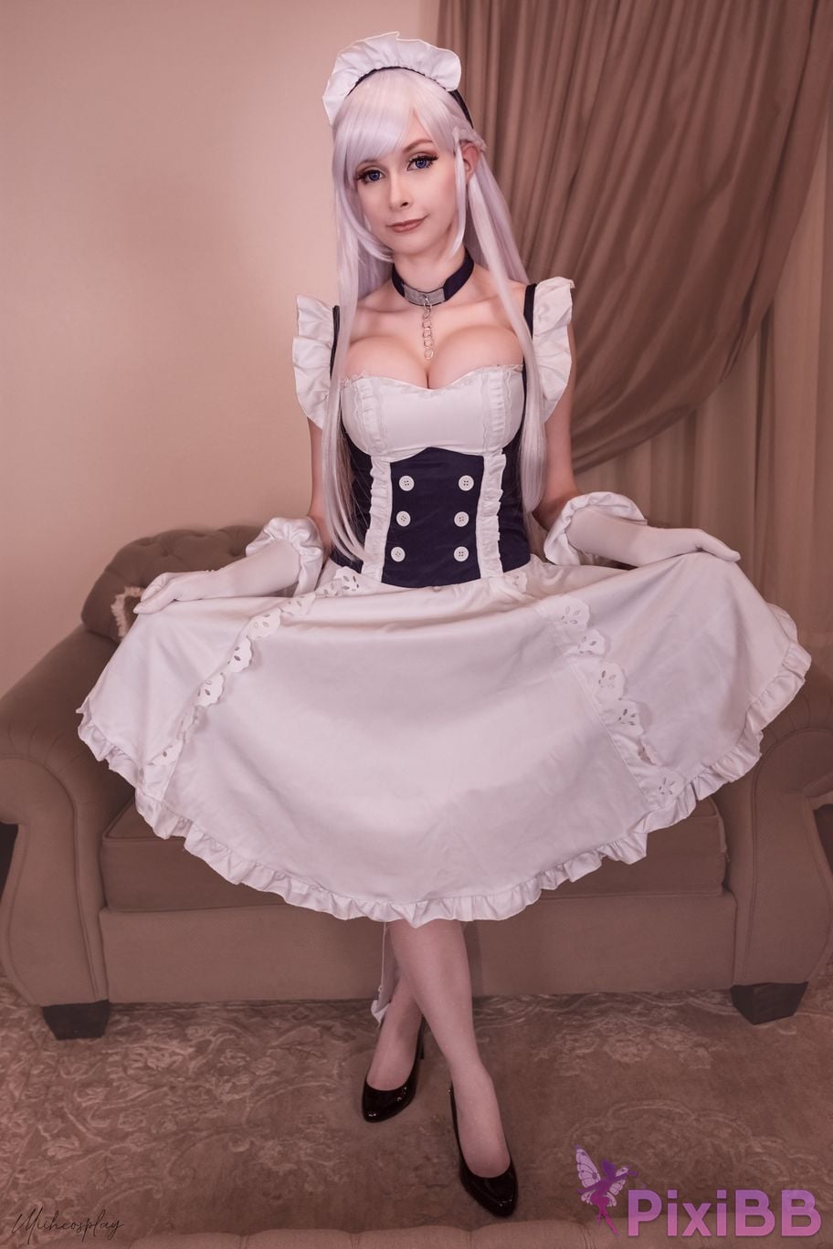 Miih Cosplay Belfast (Azur Lane) PixiBB.COM 12