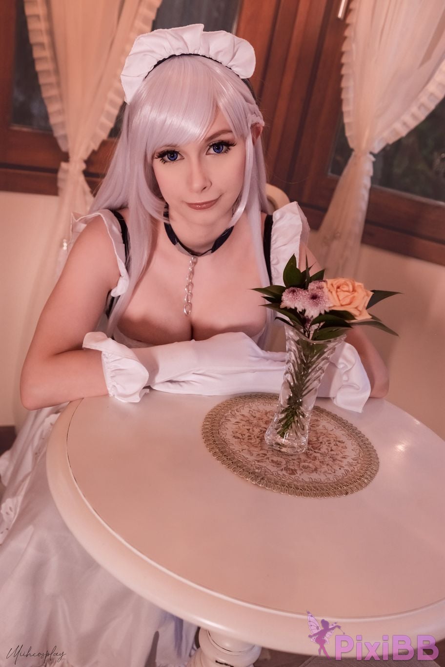 Miih Cosplay Belfast (Azur Lane) PixiBB.COM 39