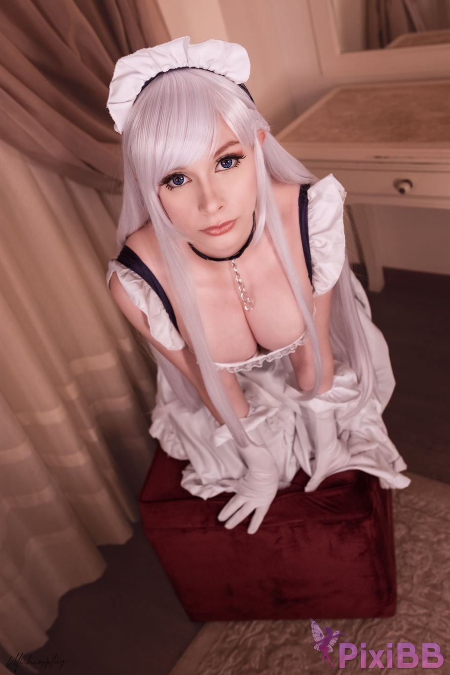 Miih Cosplay Belfast (Azur Lane) PixiBB.COM 62