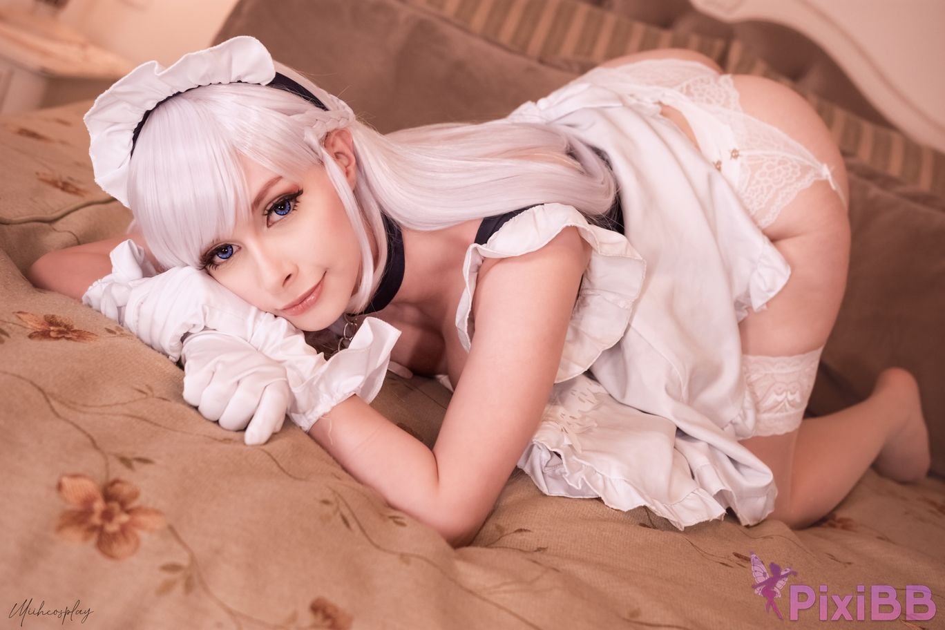 Miih Cosplay Belfast (Azur Lane) PixiBB.COM 81