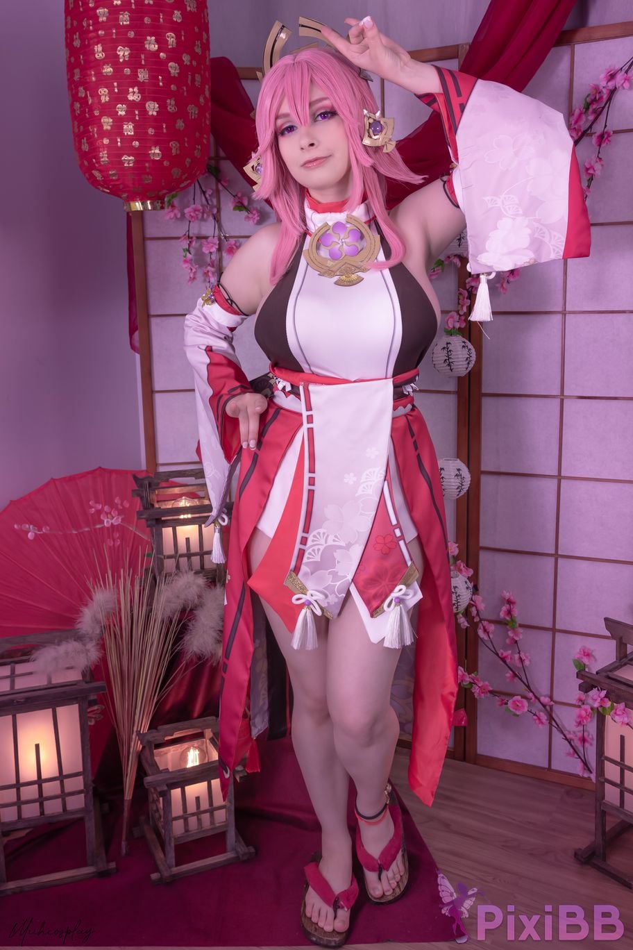 Miih Cosplay Yae Miko PixiBB.COM 102