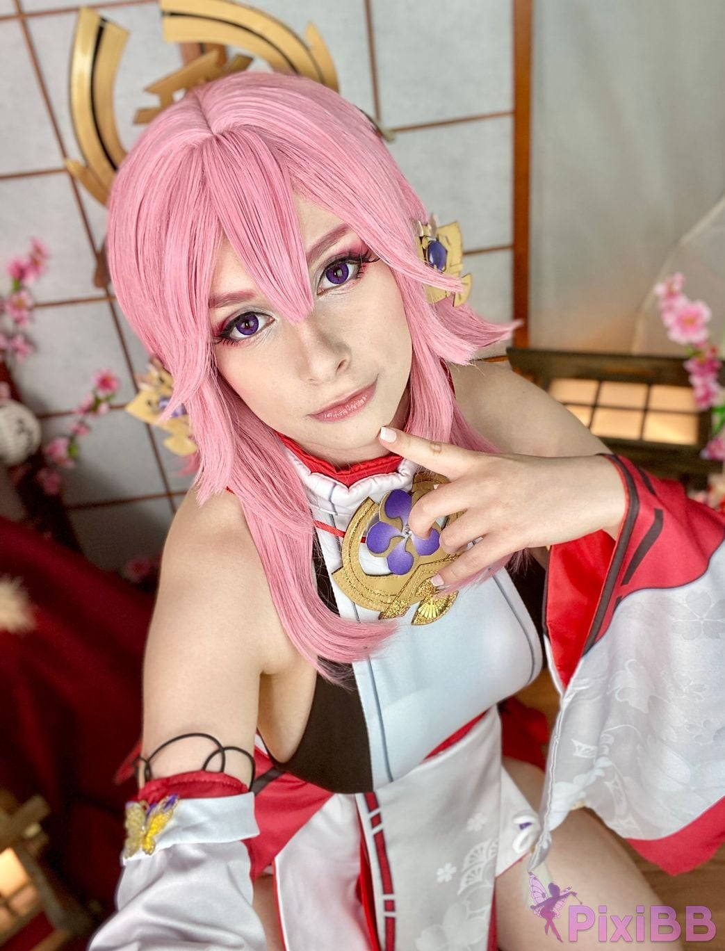 Miih Cosplay Yae Miko PixiBB.COM 110
