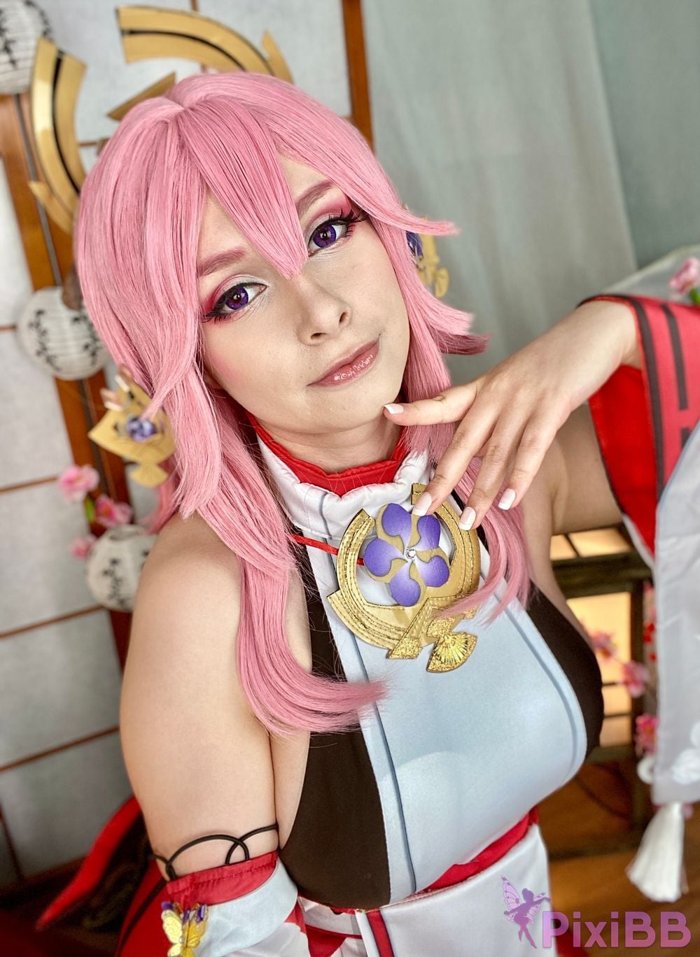 Miih Cosplay Yae Miko PixiBB.COM 112