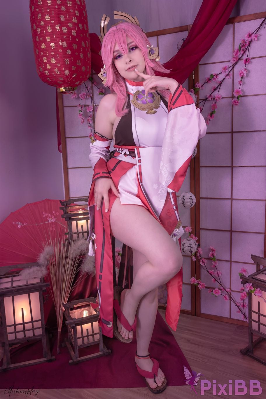 Miih Cosplay Yae Miko PixiBB.COM 12