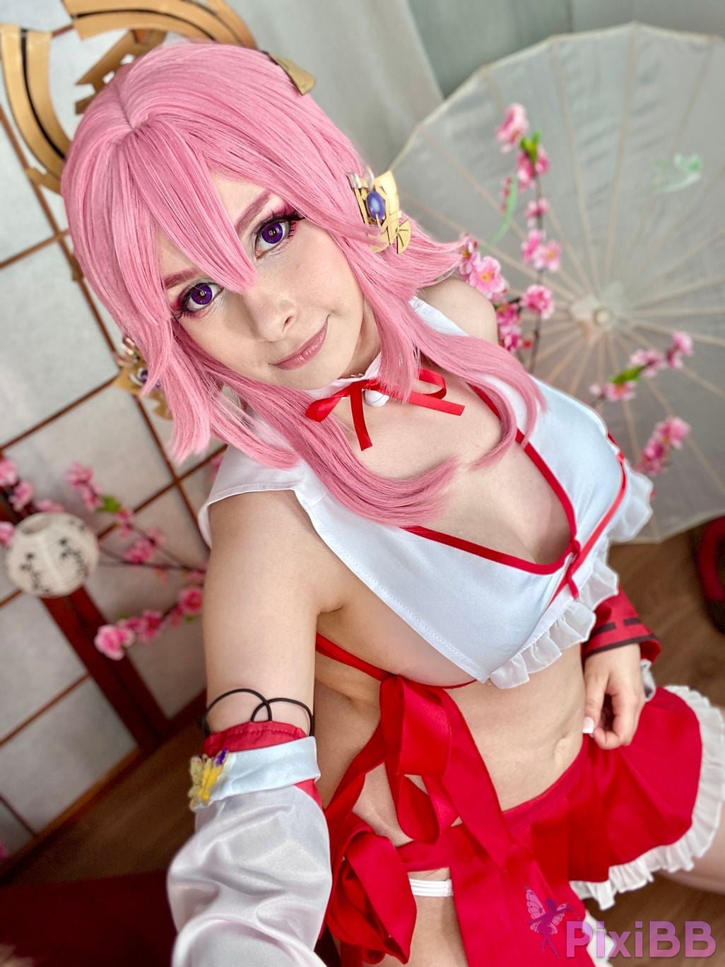 Miih Cosplay Yae Miko PixiBB.COM 13