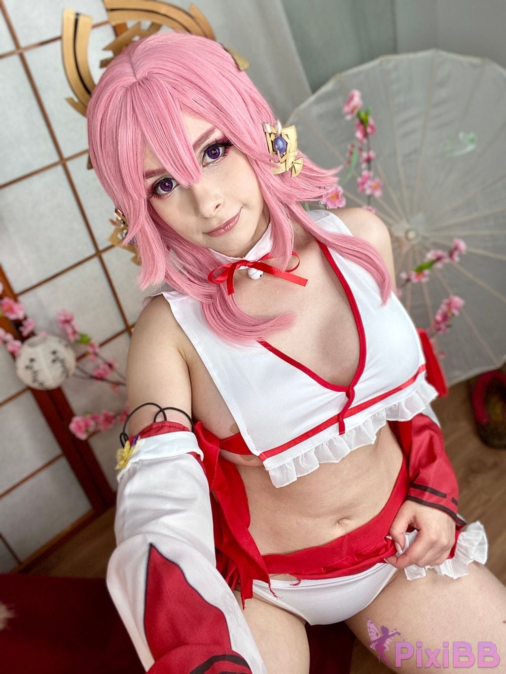 Miih Cosplay Yae Miko PixiBB.COM 14