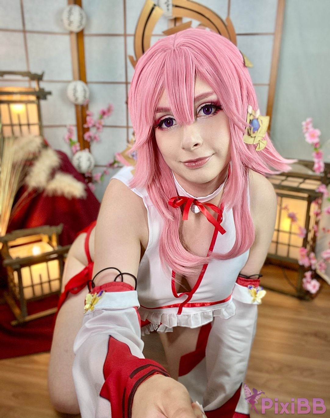 Miih Cosplay Yae Miko PixiBB.COM 15