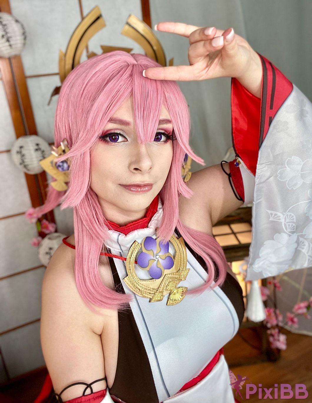 Miih Cosplay Yae Miko PixiBB.COM 2