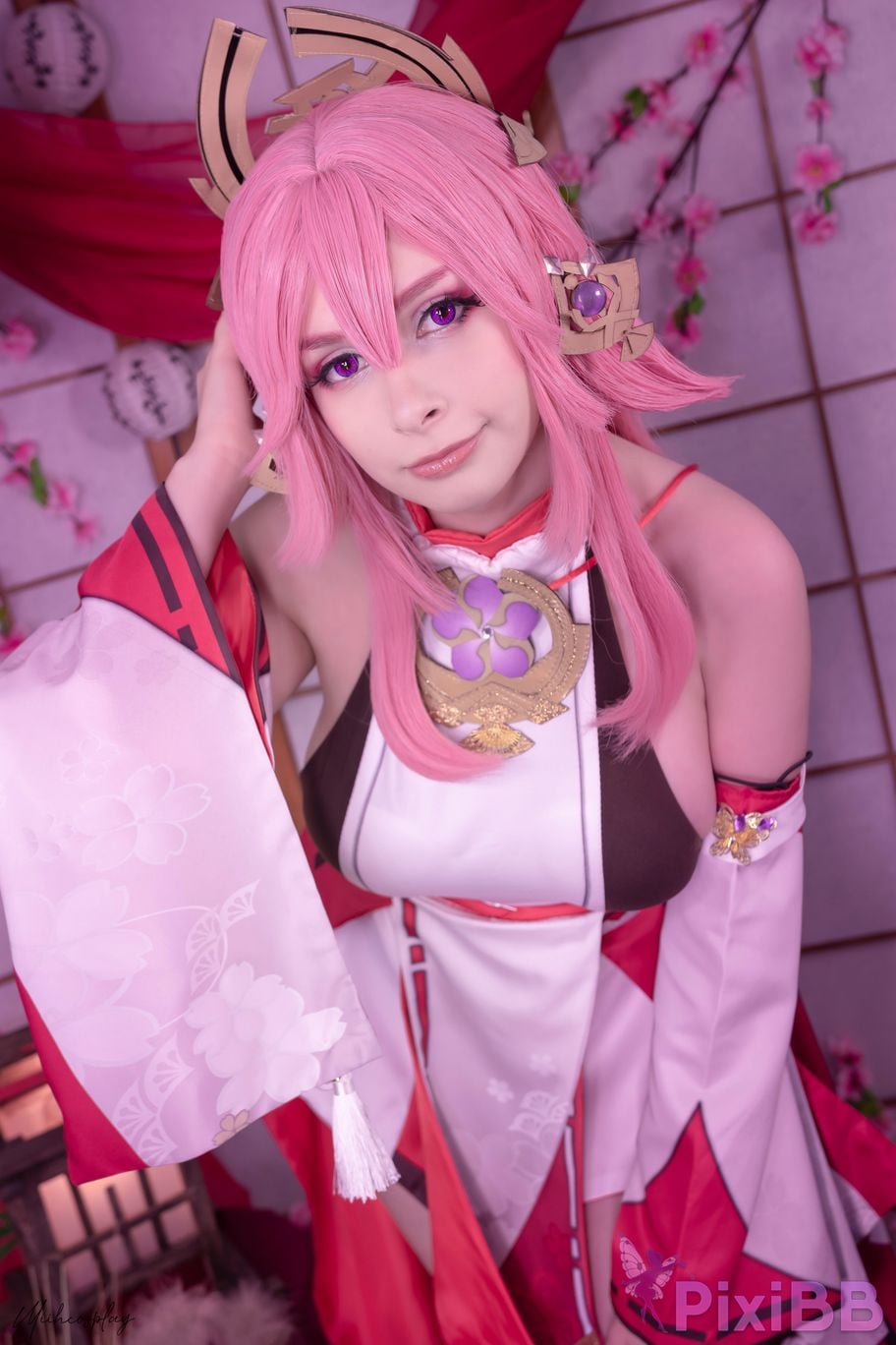 Miih Cosplay Yae Miko PixiBB.COM 20