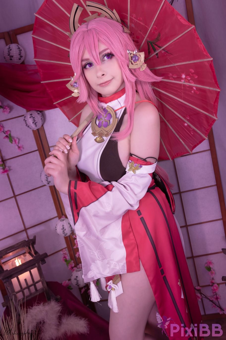 Miih Cosplay Yae Miko PixiBB.COM 21