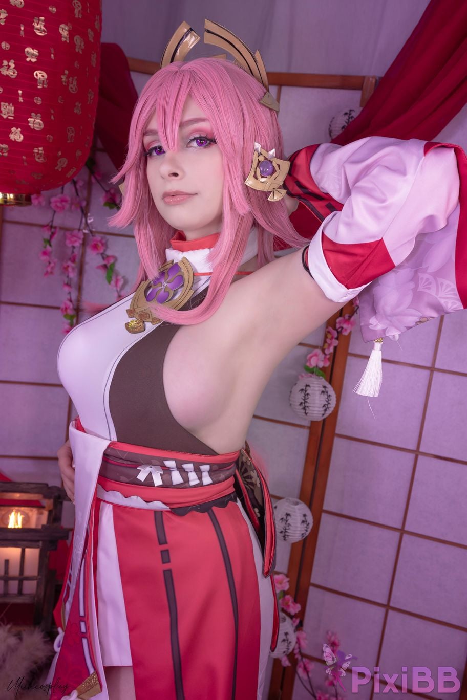 Miih Cosplay Yae Miko PixiBB.COM 24