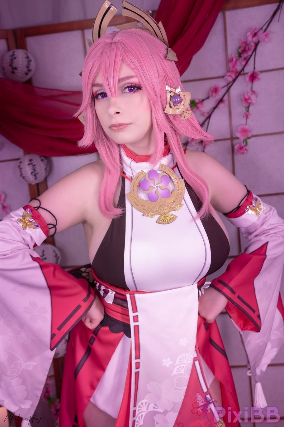 Miih Cosplay Yae Miko PixiBB.COM 27