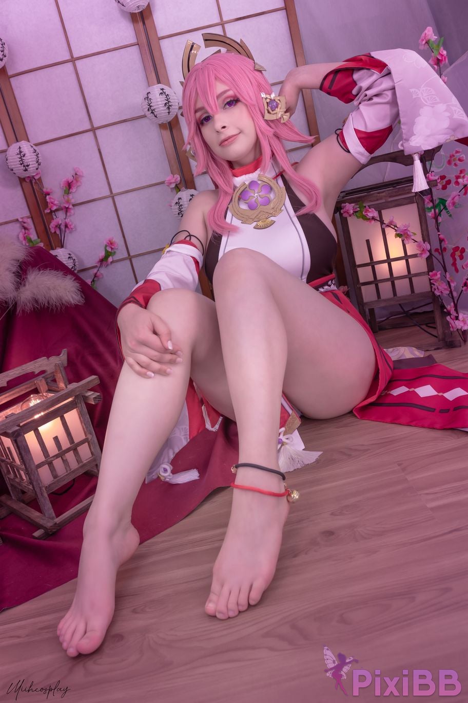 Miih Cosplay Yae Miko PixiBB.COM 29