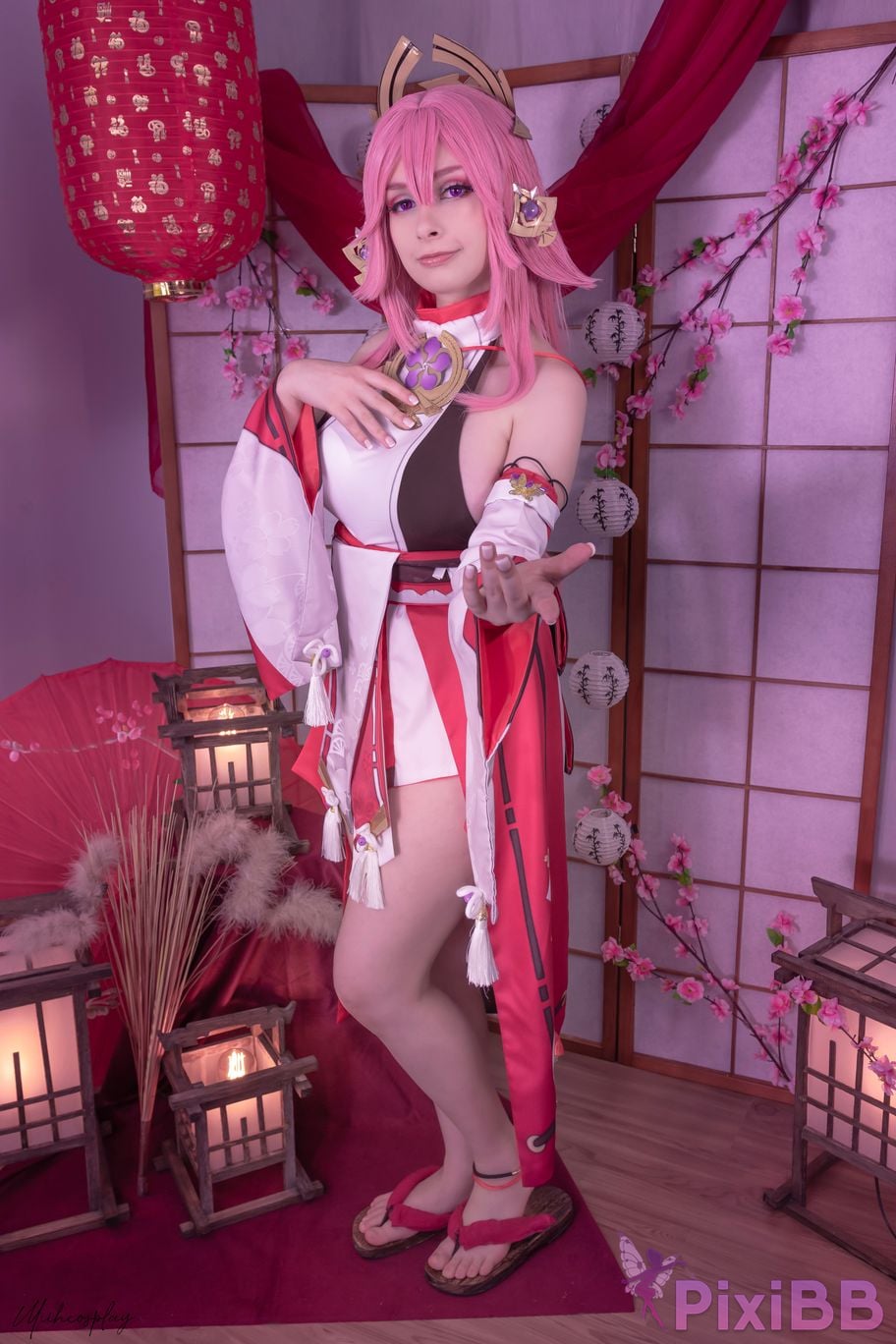 Miih Cosplay Yae Miko PixiBB.COM 36