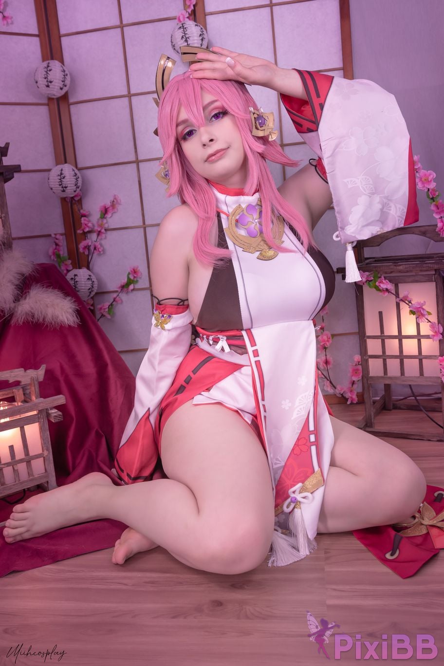 Miih Cosplay Yae Miko PixiBB.COM 37