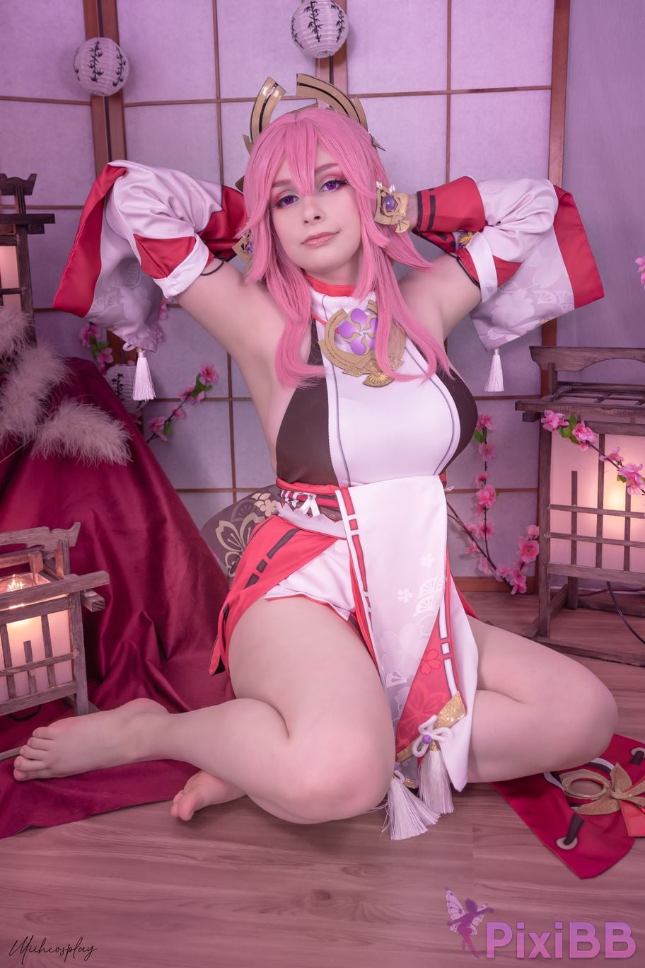 Miih Cosplay Yae Miko PixiBB.COM 38