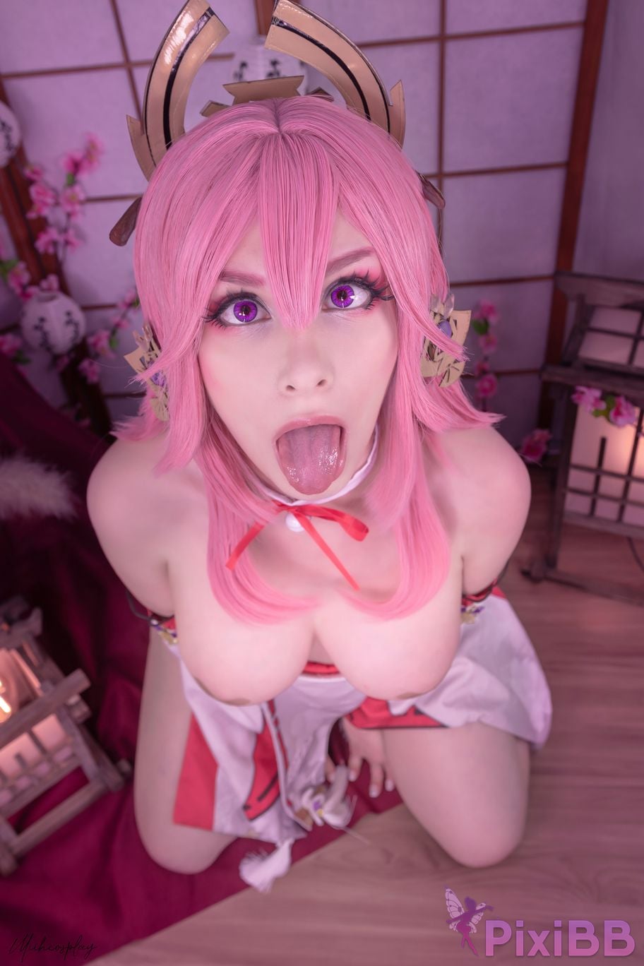 Miih Cosplay Yae Miko PixiBB.COM 51
