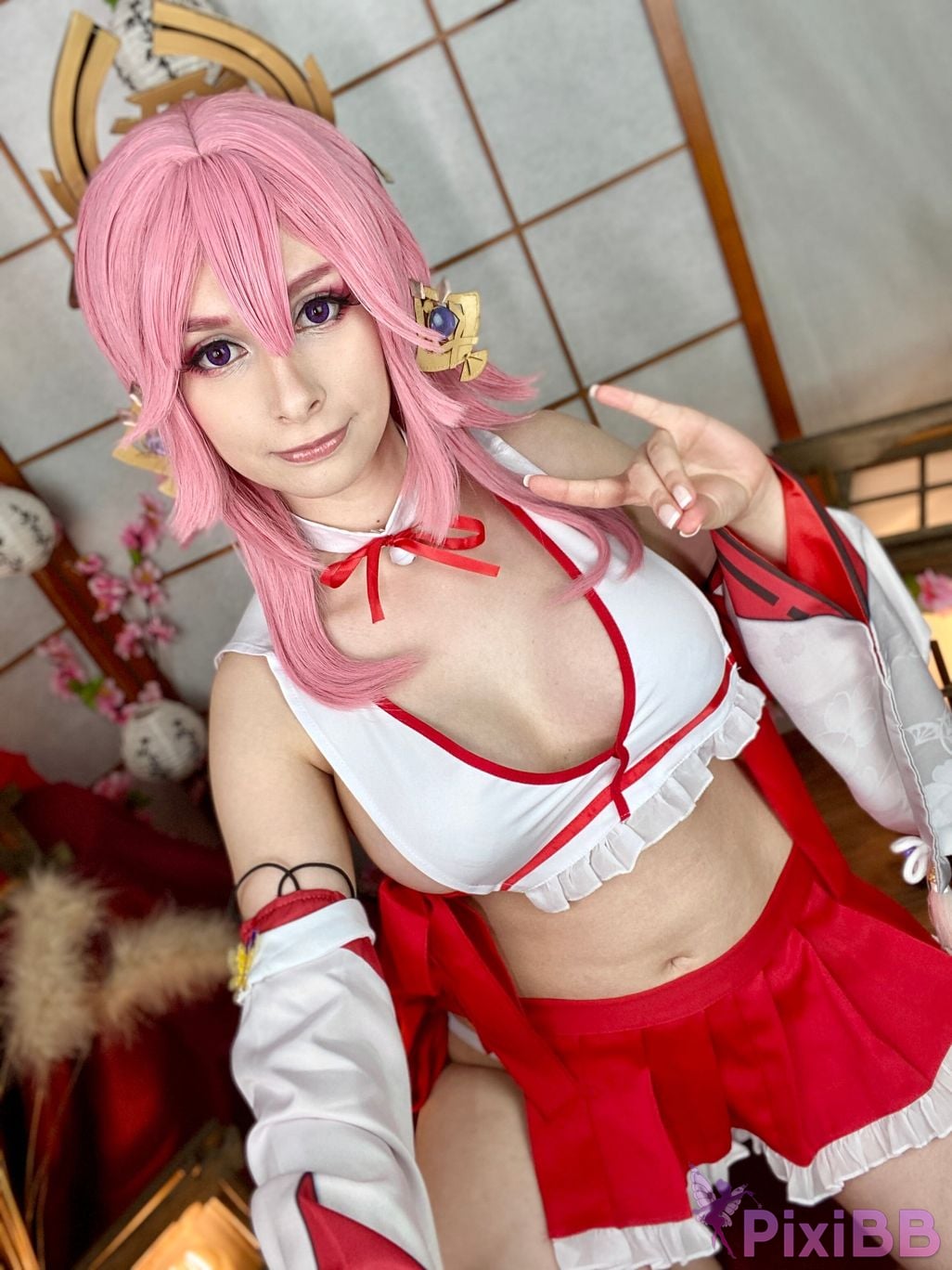 Miih Cosplay Yae Miko PixiBB.COM 6