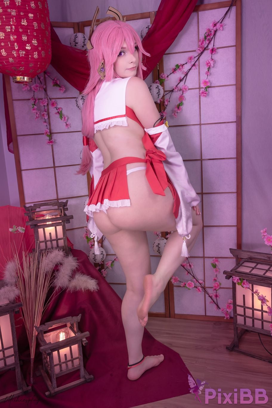 Miih Cosplay Yae Miko PixiBB.COM 63