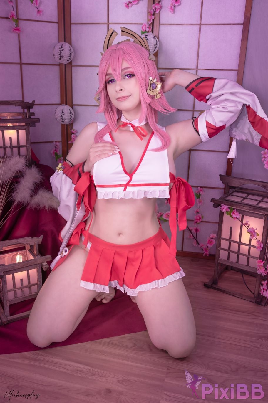 Miih Cosplay Yae Miko PixiBB.COM 66