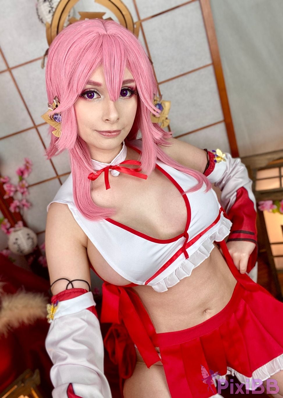 Miih Cosplay Yae Miko PixiBB.COM 7