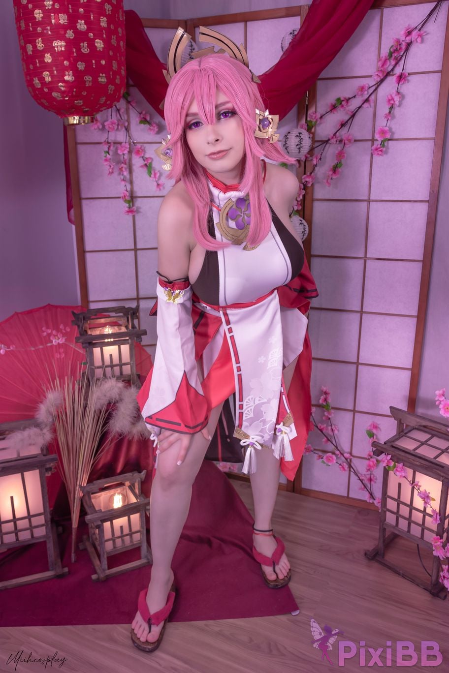 Miih Cosplay Yae Miko PixiBB.COM 80