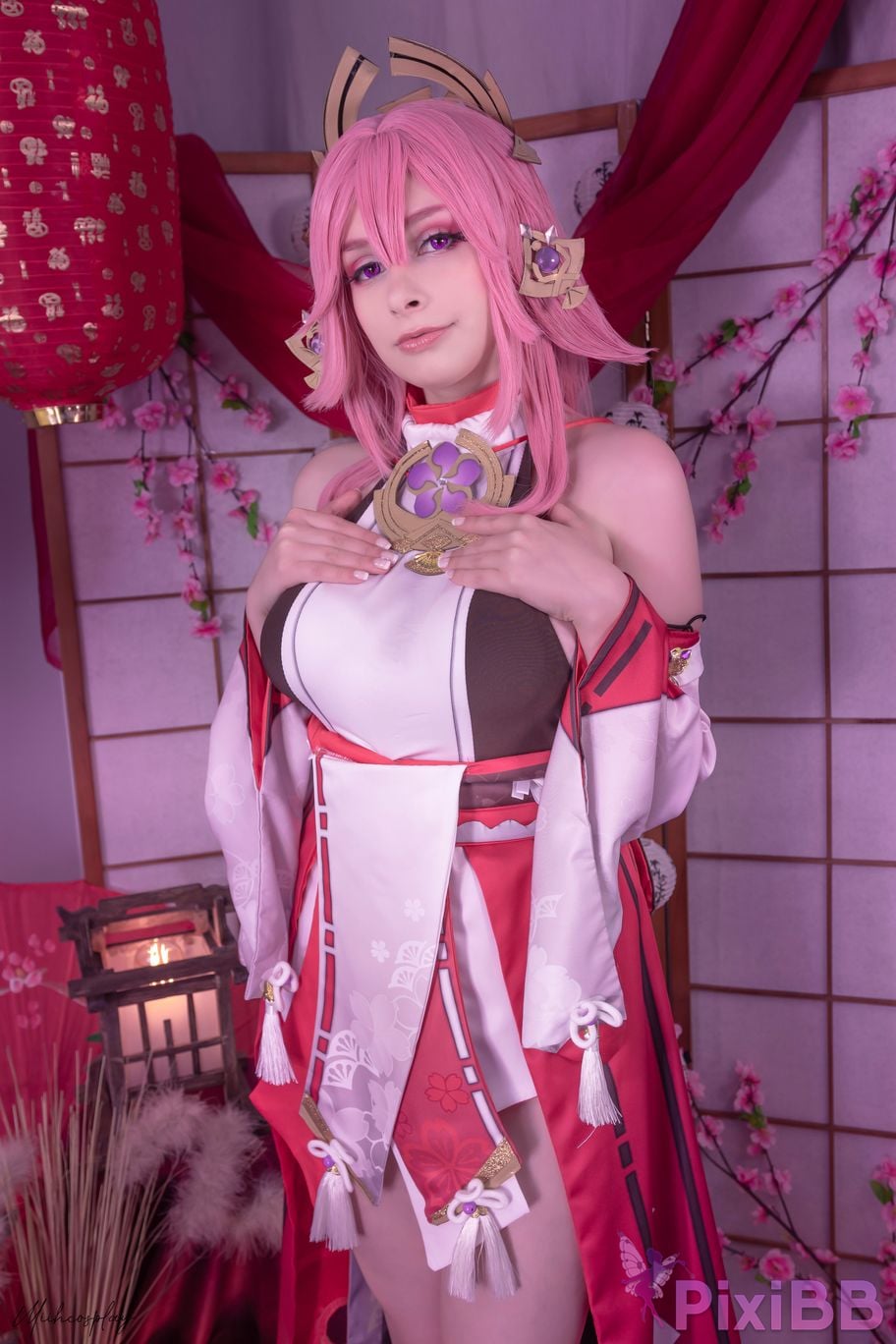 Miih Cosplay Yae Miko PixiBB.COM 91