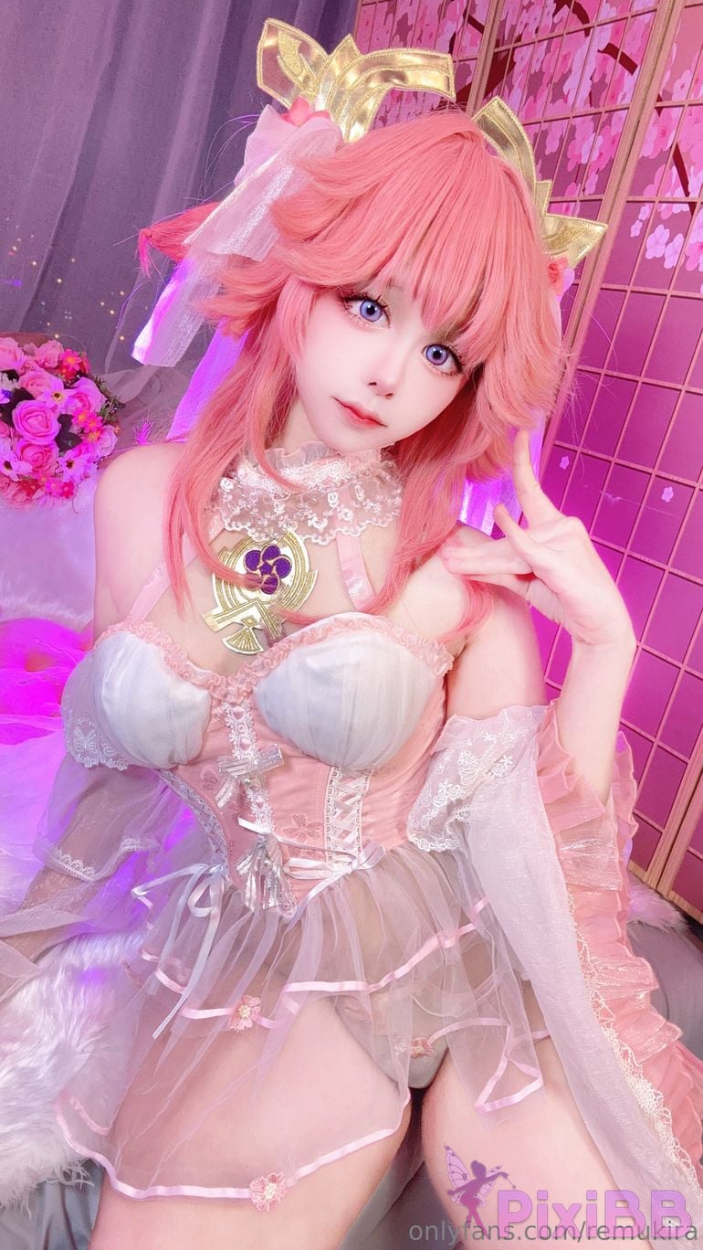 Remukira Yae Miko Bride PixiBB.COM 5