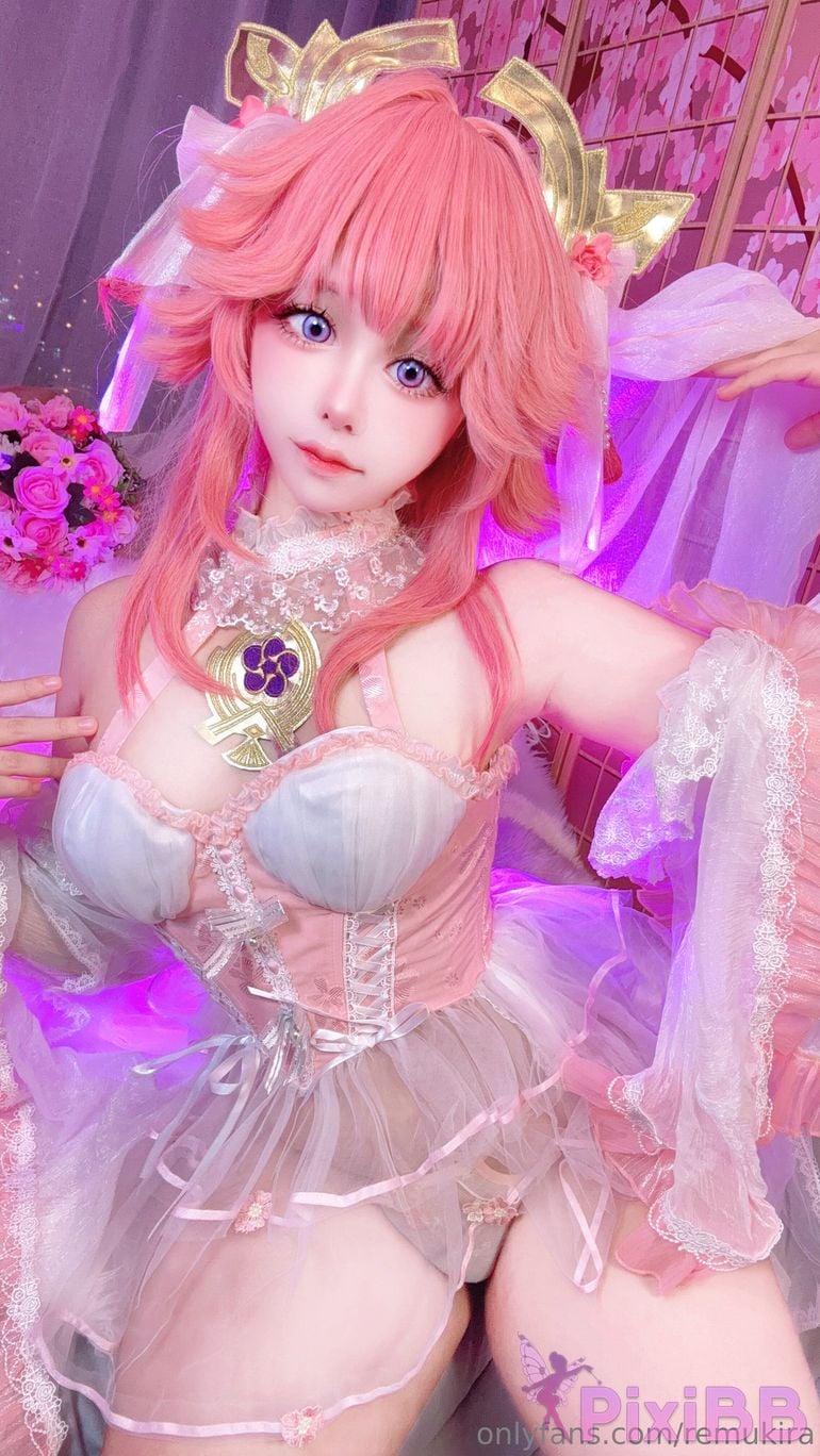 Remukira Yae Miko Bride PixiBB.COM