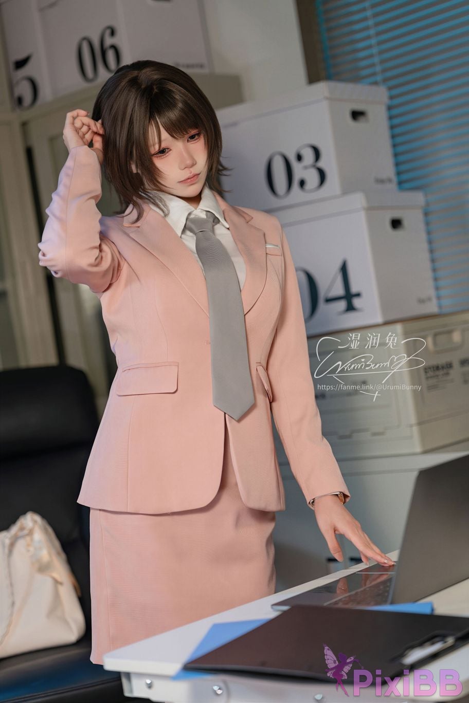 Cosplayer Sticky Dumpling Rabbit 2026 Year 08 monthly subscription No misfortune for newcomers in the workplace Previous article PixiBB.COM 002