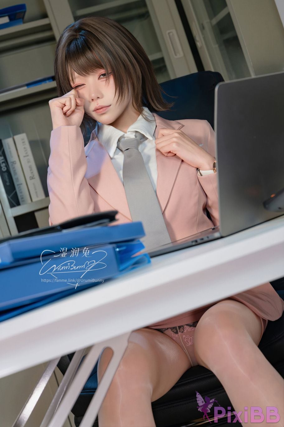 Cosplayer Sticky Dumpling Rabbit 2026 Year 08 monthly subscription No misfortune for newcomers in the workplace Previous article PixiBB.COM 010