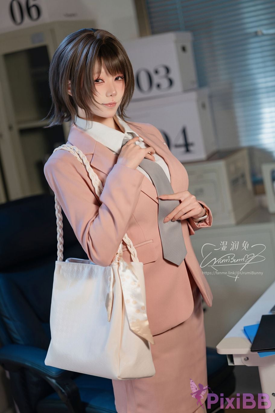 Cosplayer Sticky Dumpling Rabbit 2026 Year 08 monthly subscription No misfortune for newcomers in the workplace Previous article PixiBB.COM 033