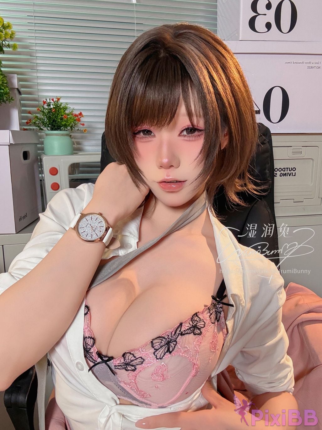 Cosplayer Sticky Dumpling Rabbit 2026 Year 08 monthly subscription No misfortune for newcomers in the workplace Previous article PixiBB.COM 094