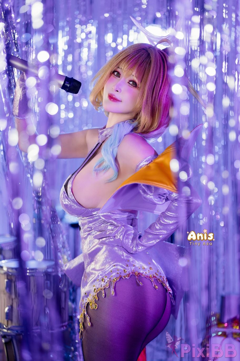 Cosplayer Tiny Asa Anis Star Starlight NIKKE PixiBB.COM 002