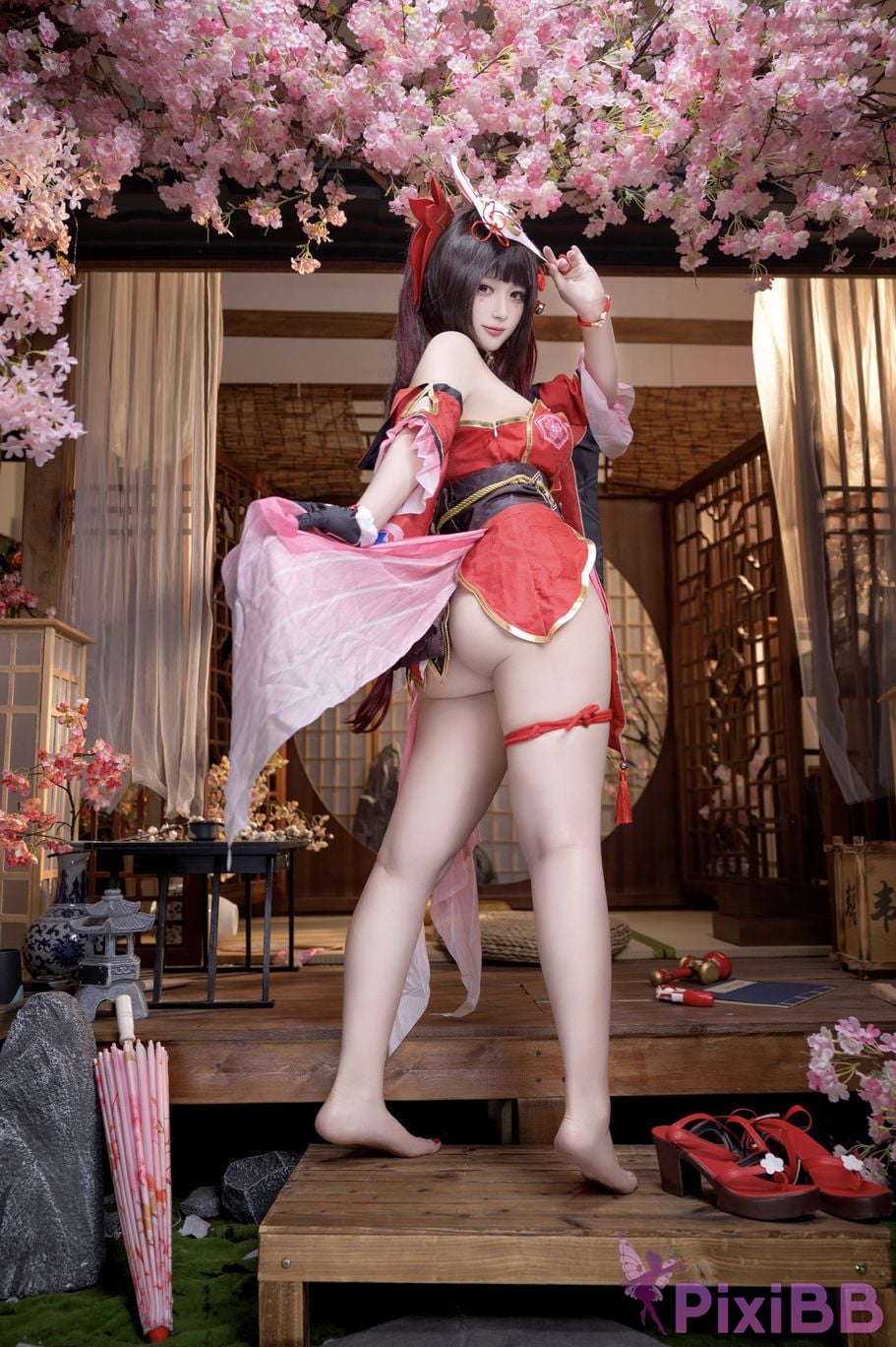Cosplayer trace back sukki Japanese Idol Event DNT PixiBB.COM 002