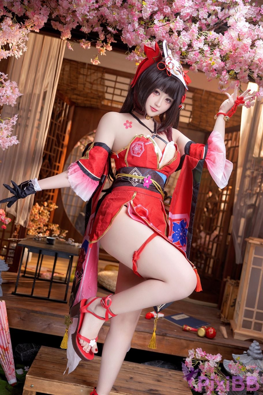 Cosplayer trace back sukki Japanese Idol Event DNT PixiBB.COM 007