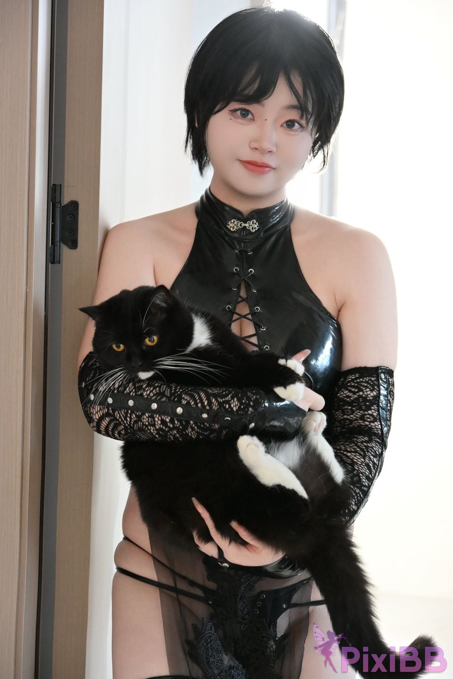 Cosplayer a cat hat 2026 Year 03 monthly pass PixiBB.COM 027