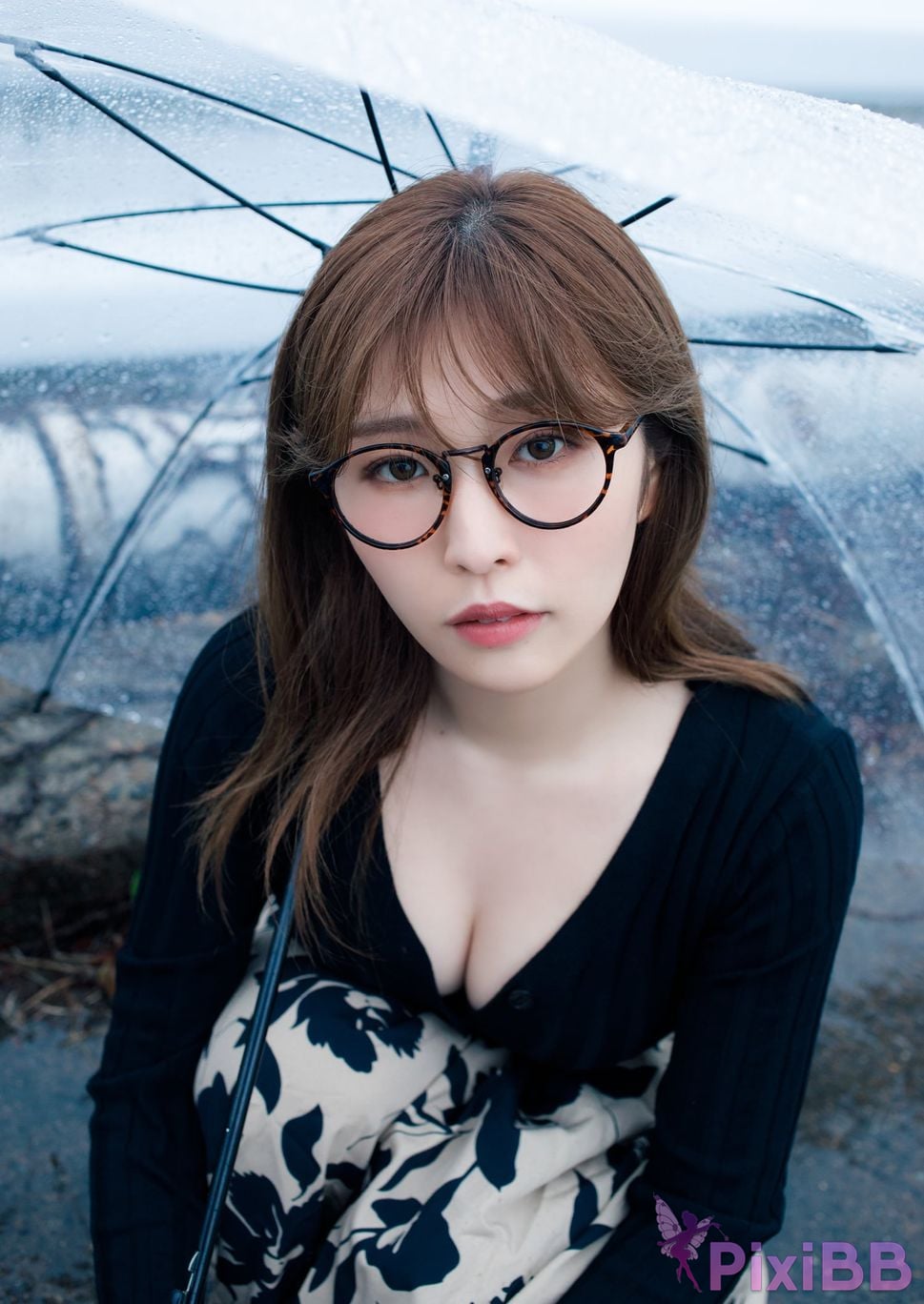 Japanese Idol Kasame Flower Rain Bulk Digital Exclusive YJ PHOTO BOOK The sound of bustle flowers PixiBB.COM 012