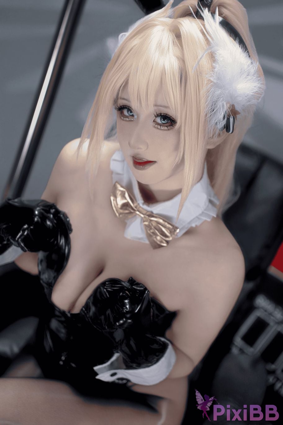 Cosplayer ten sad little wood Rufi luxury rabbit PixiBB.COM 033