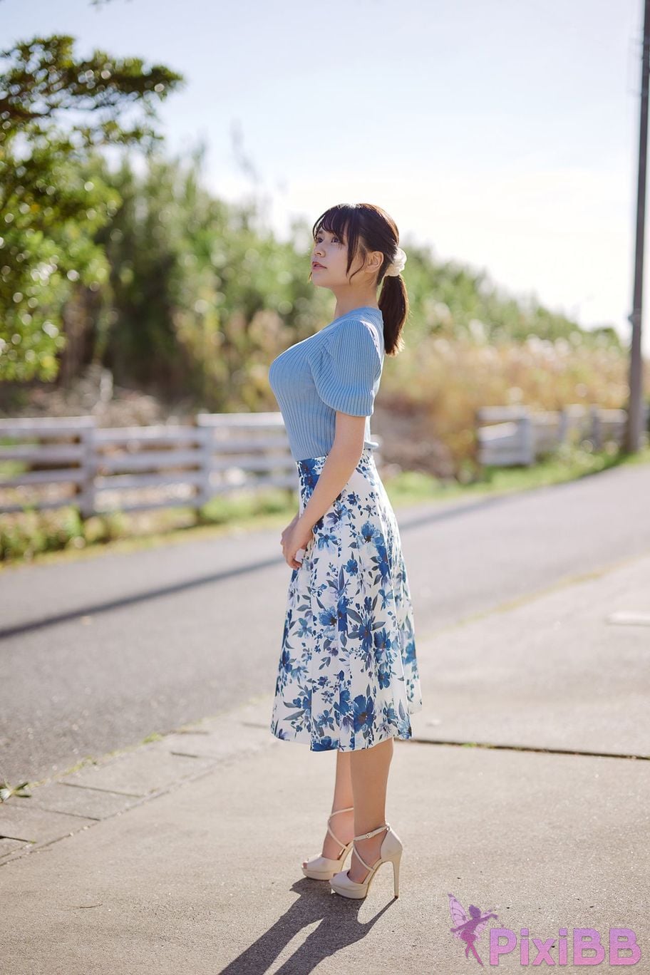 Japanese Idol Tano Yu tian ye you Weekly Post Digital Photo Book Cute L cup PixiBB.COM 010