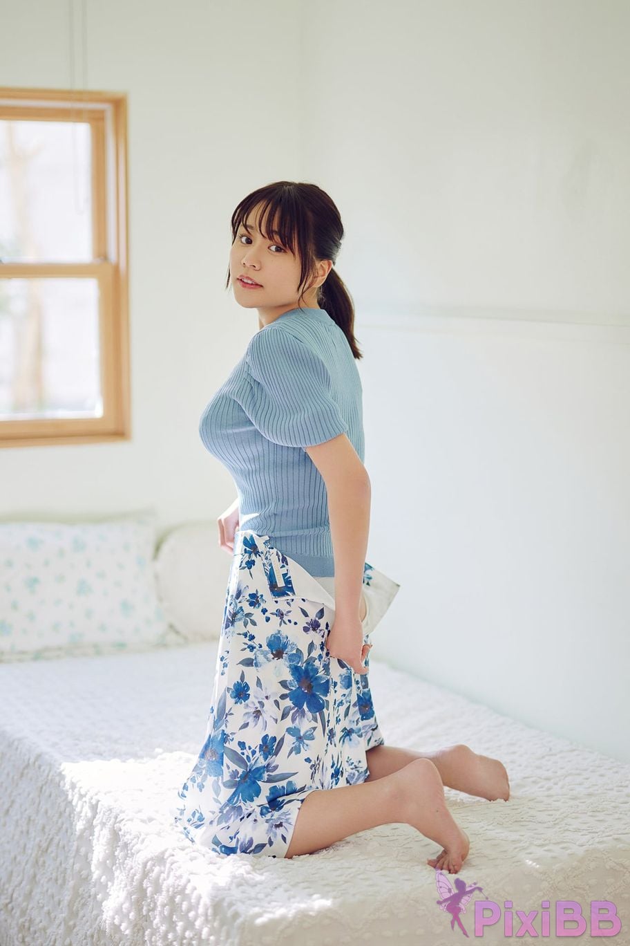 Japanese Idol Tano Yu tian ye you Weekly Post Digital Photo Book Cute L cup PixiBB.COM 016