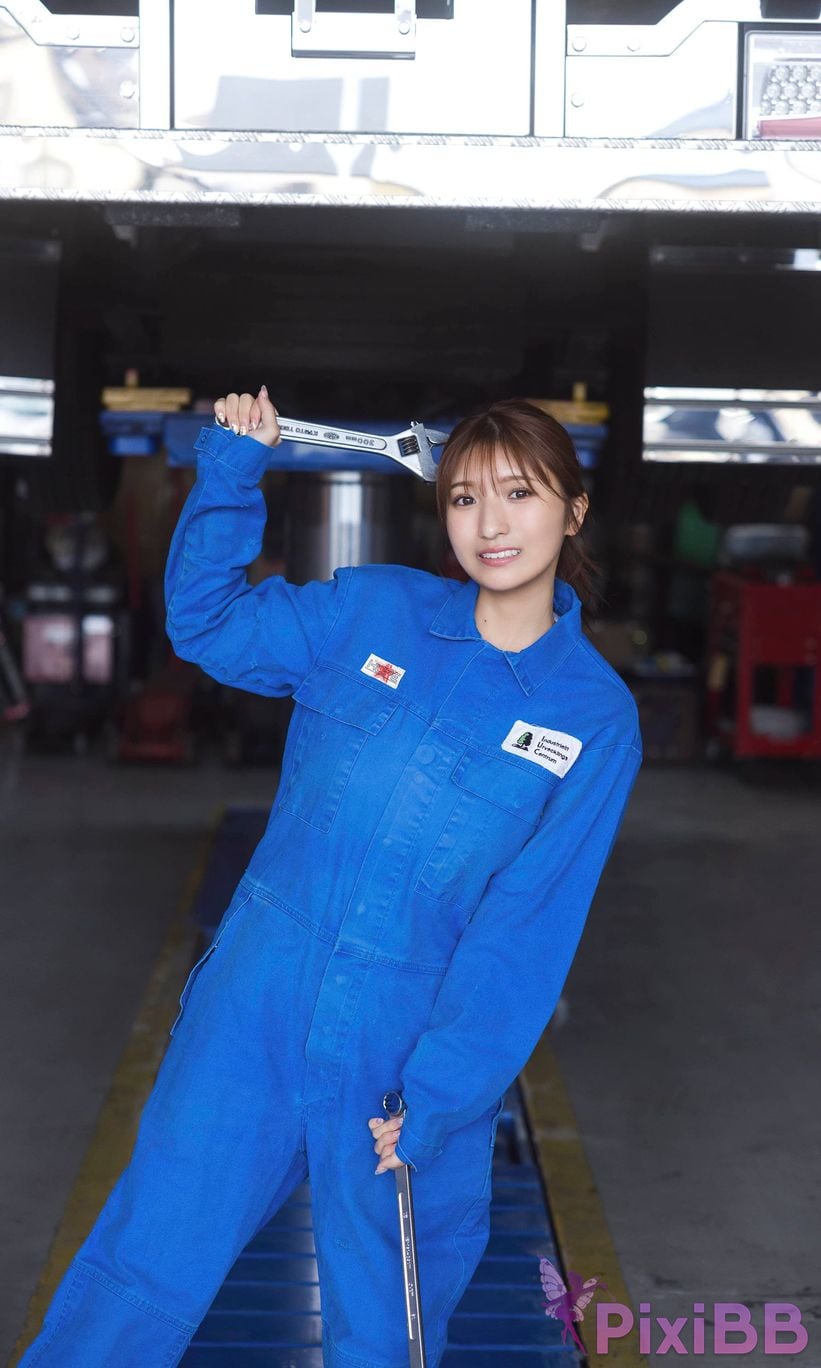 Japanese Idol Yuuki Mita Yuki Digital Exclusive A maintenance factory filled with delusions Week Pre PHOTO BOOK PixiBB.COM 019