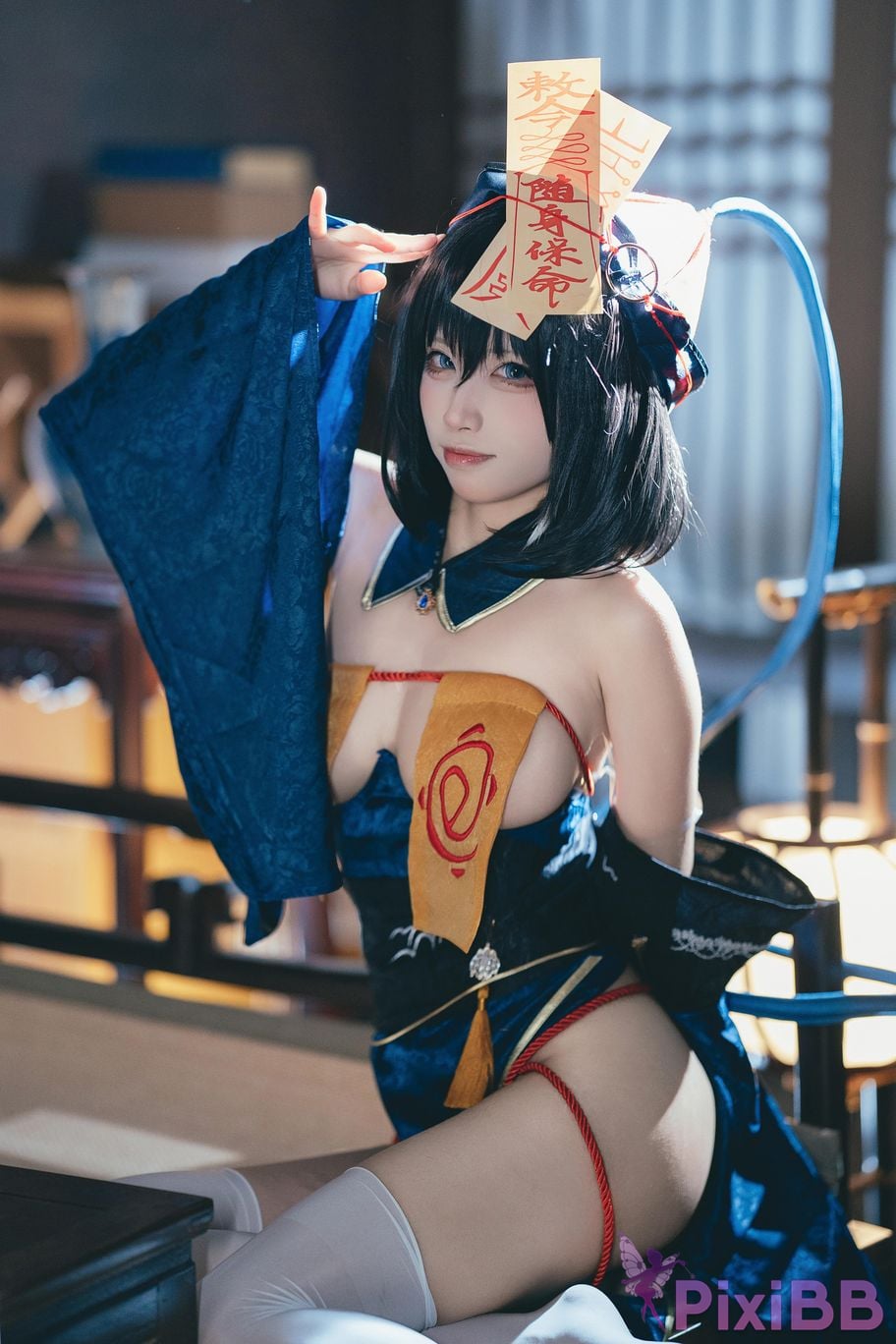 Cosplayer san wu ren xing Huajia Zombie PixiBB.COM 006