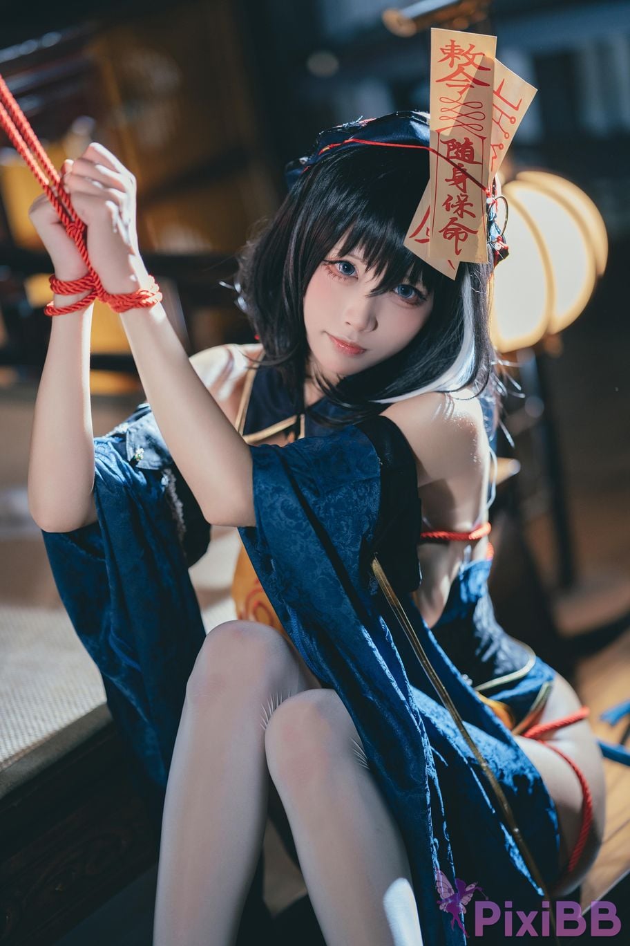 Cosplayer san wu ren xing Huajia Zombie PixiBB.COM 020
