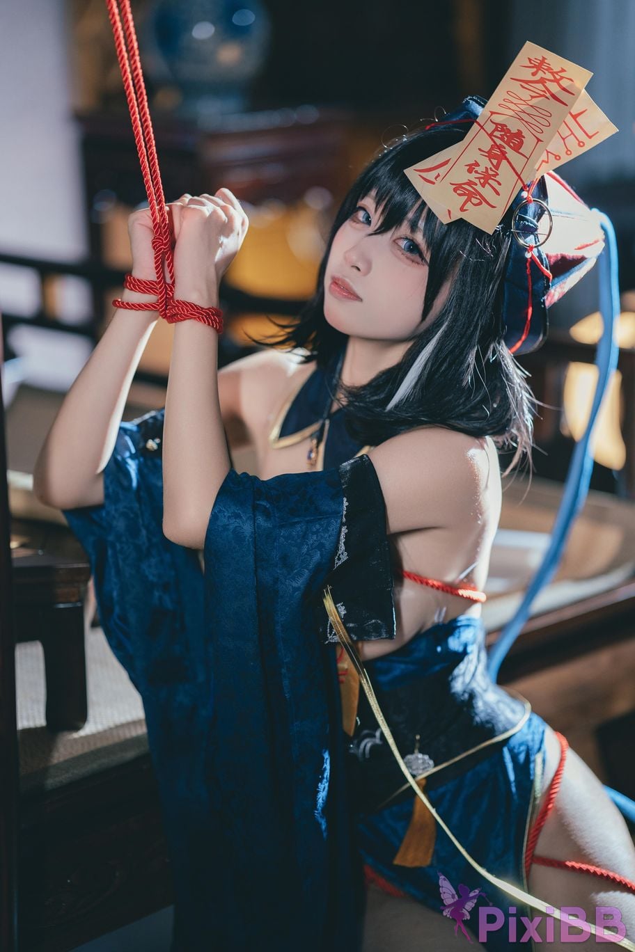 Cosplayer san wu ren xing Huajia Zombie PixiBB.COM 021