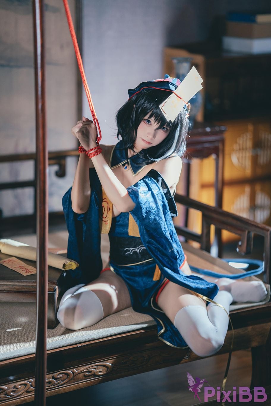 Cosplayer san wu ren xing Huajia Zombie PixiBB.COM 030