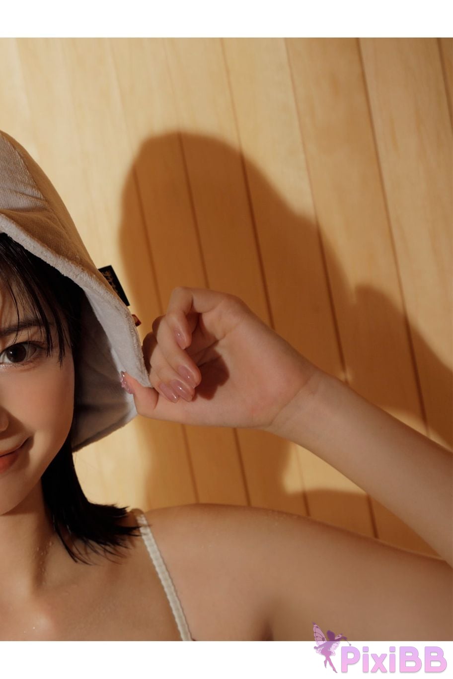 Japanese Idol Yuzuha Saeki Yuzu sauna PixiBB.COM 016